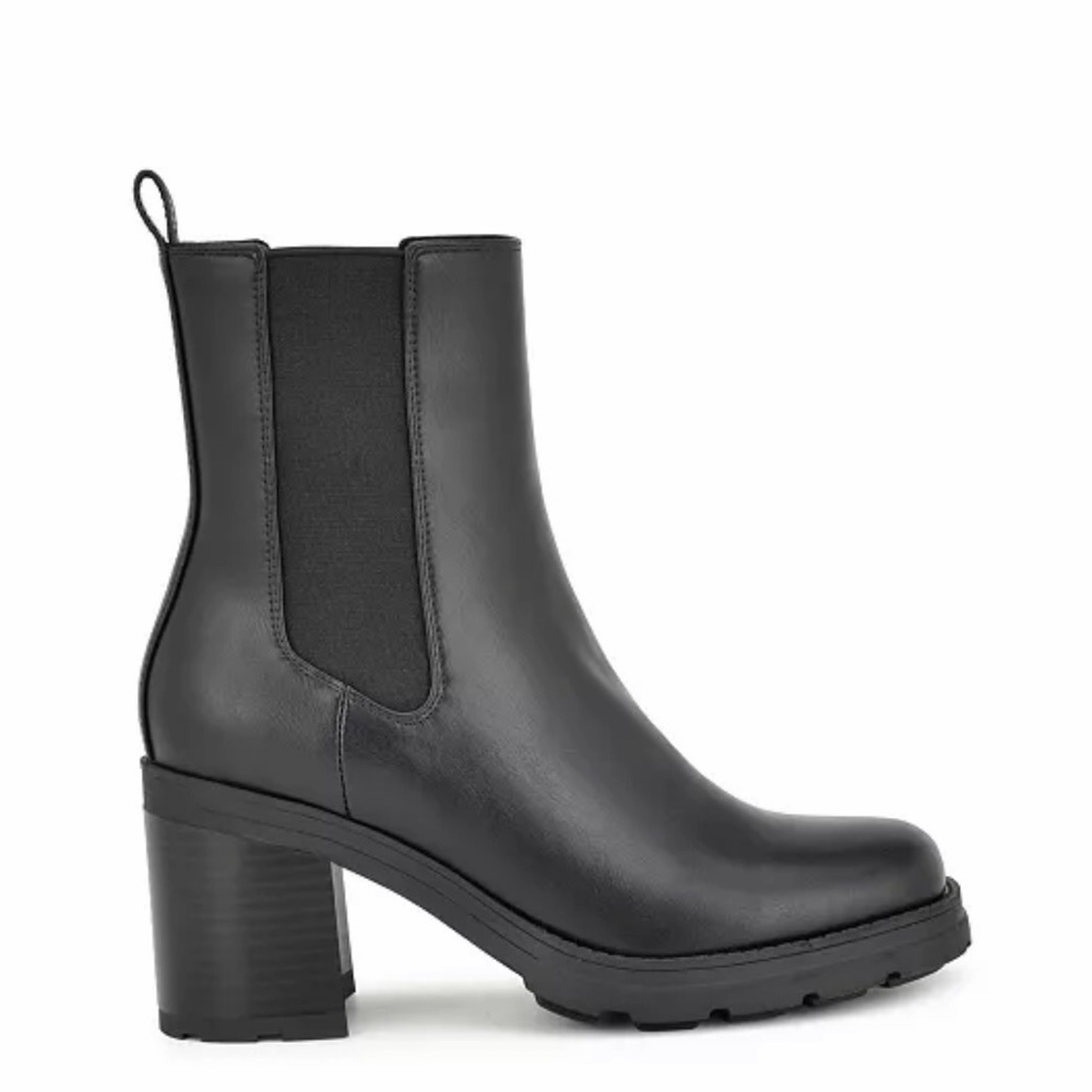 BRAND NEW | Nine West Conga Block Heel Square Toe Booties